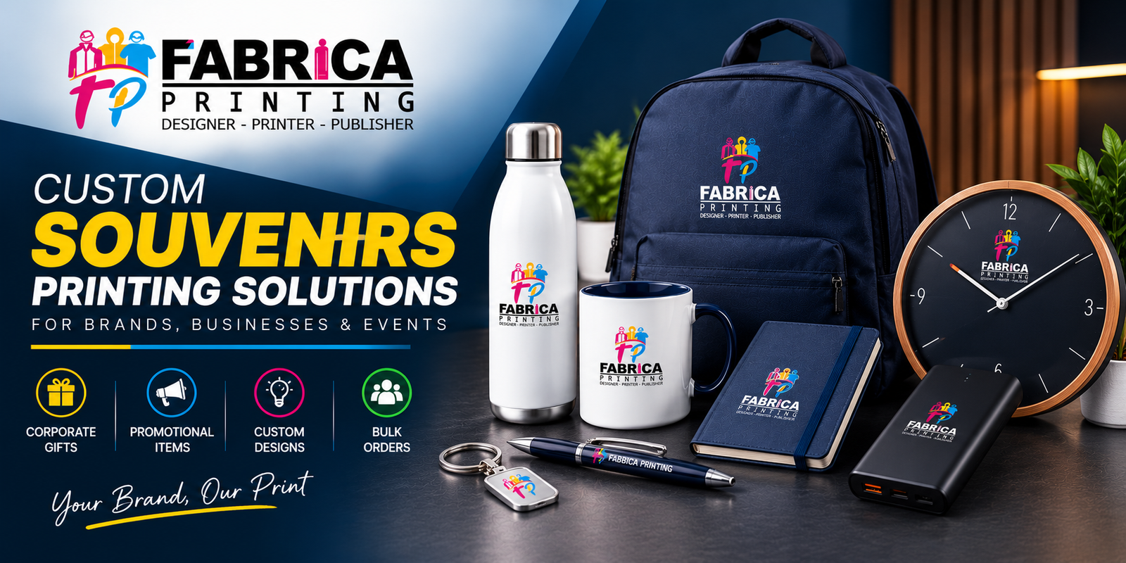 Fabrica Custom Souvenirs Showcase