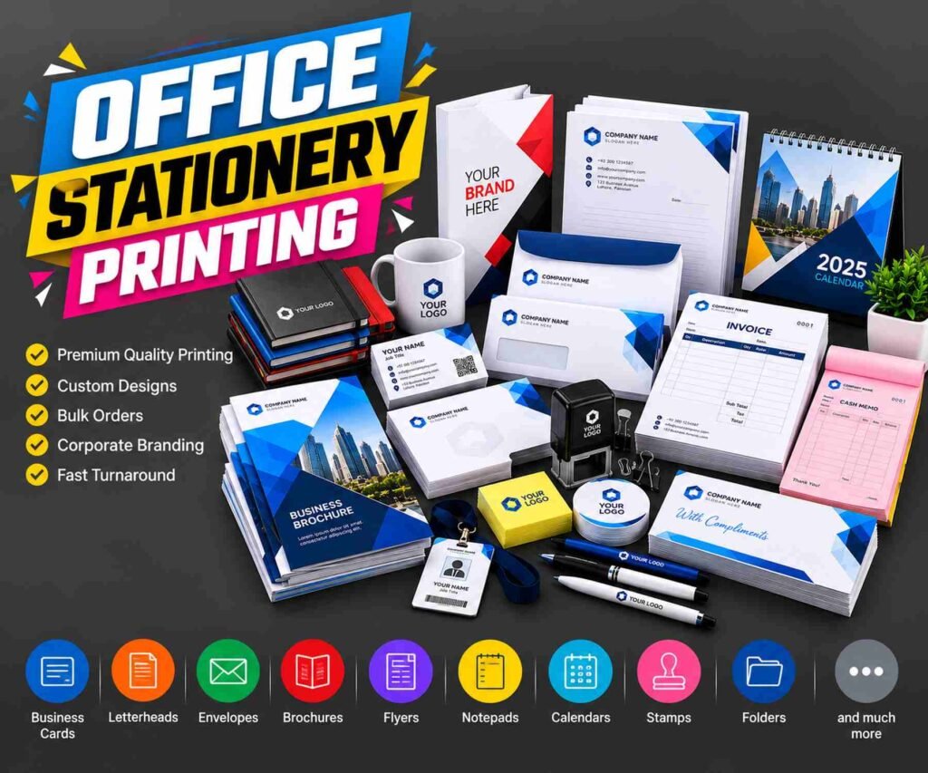 custom office stationery printing